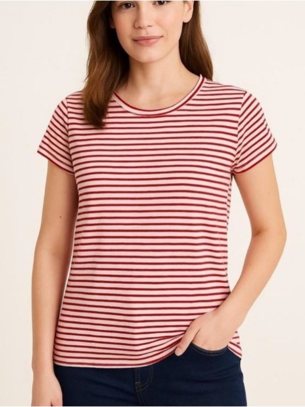 J. Crew Studio Stripe Tee